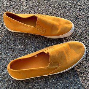 Mustard Old Navy Slip On Shoes Size 8